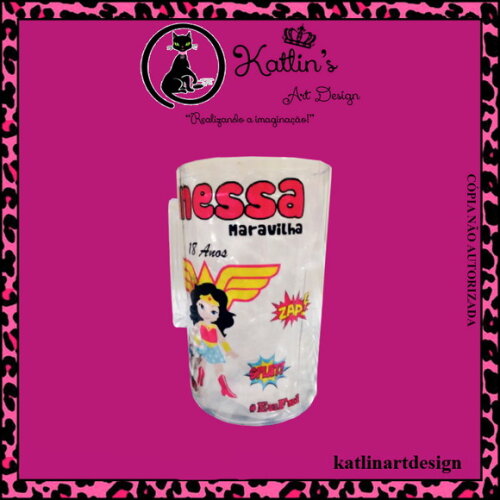 Caneca Chopp - Mulher Maravilha