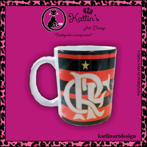 Caneca de Porcelana - Flamengo