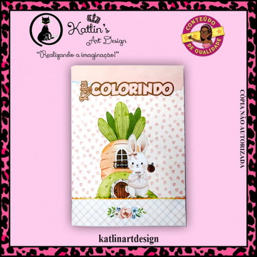 Livrinho para Colorir - Páscoa