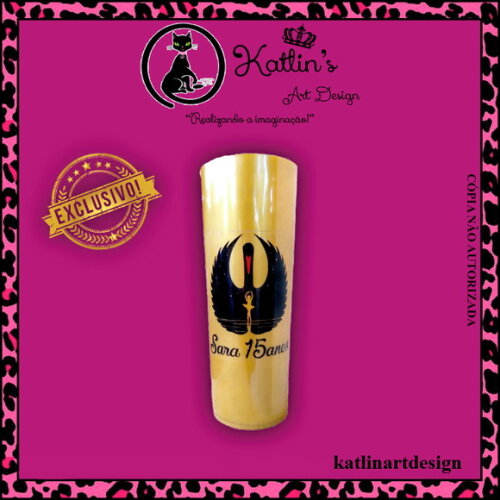 Long Drink Personalizado - Cisne Negro