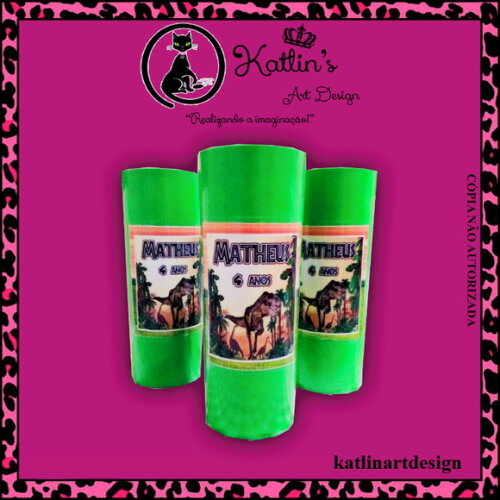 Long Drink Personalizado - Dinossauro