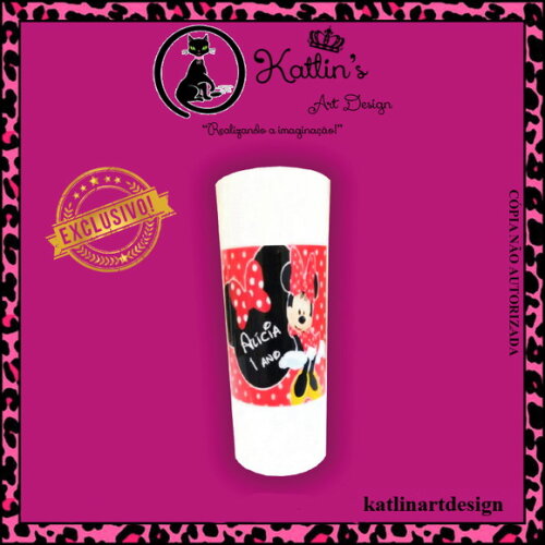 Long Drink Personalizado - Minnie