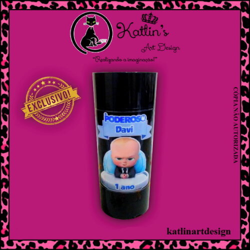 Long Drink Personalizado - O Poderoso Chefinho