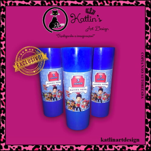 Long Drink Personalizado - Patrulha Canina