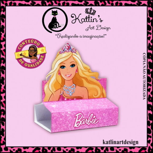 Porta Bis Duplo 3d - Barbie Princesa