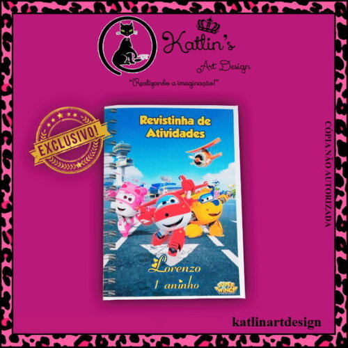 Revistinha de Atividades - Super Wings