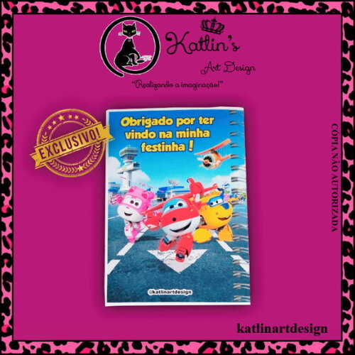 Revistinha de Atividades - Super Wings