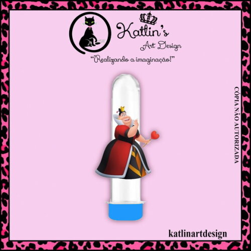 Tubete 13cm - Alice no País das Maravilhas