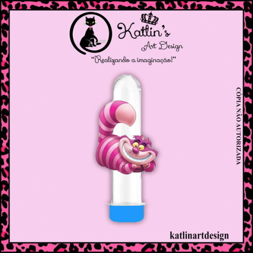 Tubete 13cm - Alice no País das Maravilhas
