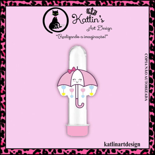 Tubete 13cm - Chuva de Amor