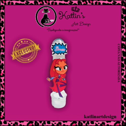Tubete 13cm - Jovens Titãs