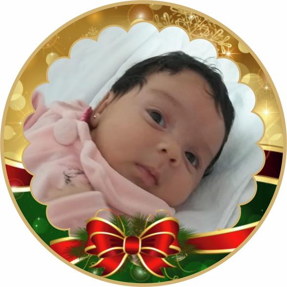 10 Bolas de Natal Personalizadas - 7cm com Foto