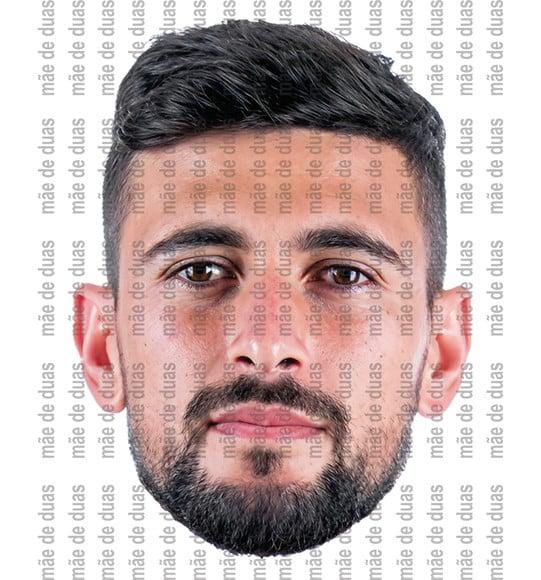 10 Máscaras Personalizadas - Jogadores