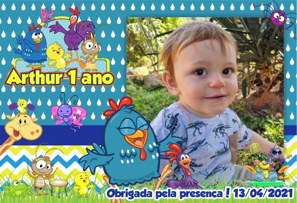 FOTO IMÃ - GALINHA PINTADINHA - C/ 20 Unidades
