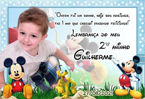 FOTO IMÃ - MICKEY - - C/ 20 Unidades