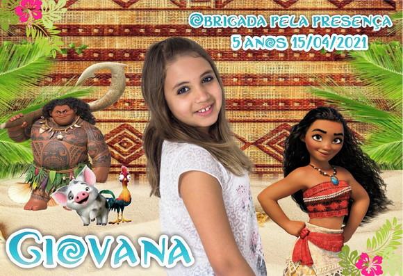 FOTO IMÃ - MOANA - C/ 20 UNIDADES