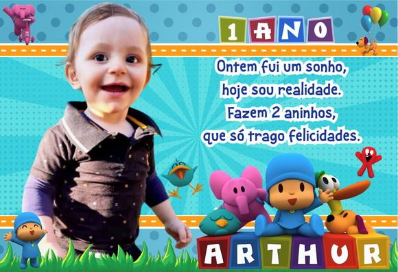 FOTO IMÃ - POCOYO - - C/ 20 Unidades