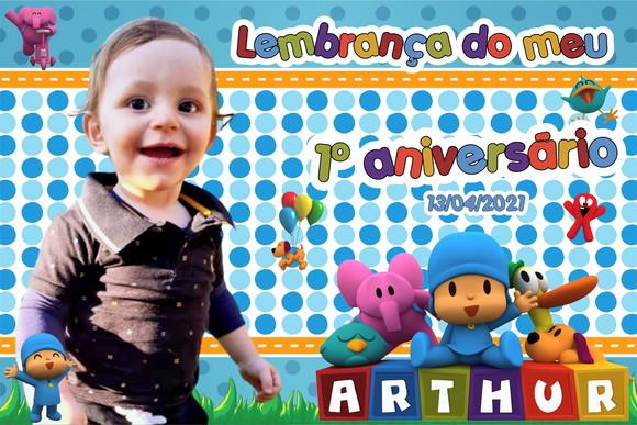 FOTO IMÃ - POCOYO - - C/ 20 Unidades