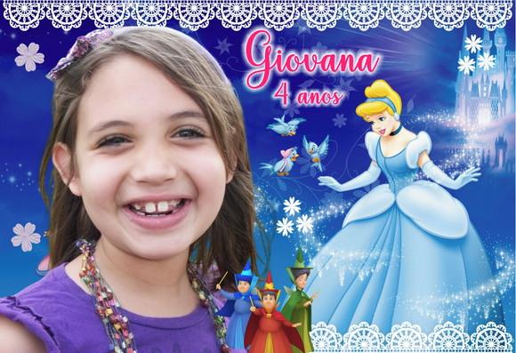 FOTO IMÃ - PRINCESAS - - C/ 20 Unidades