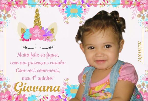 FOTO IMÃ - UNICÓRNIO - C/ 20 unidade