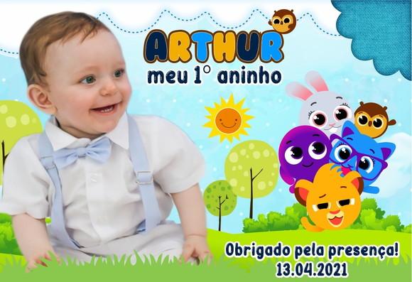 Foto Imã Personalizado - Bolofofos - c/ 20 Unid