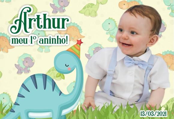 Foto Imã Personalizado - Dinossauro - C/ 20 Unid.