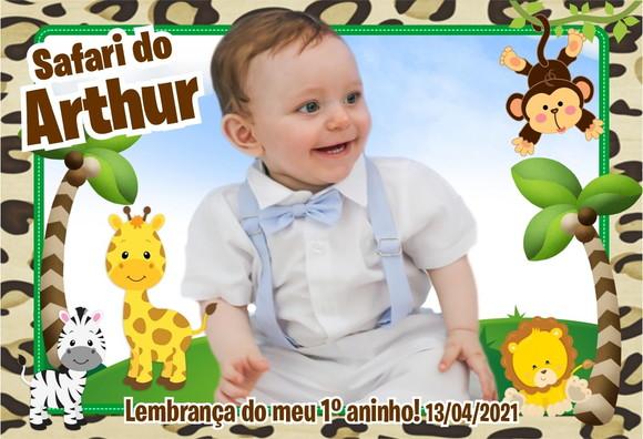 Foto Imã Personalizado - Safari - Kit com 20 Unid.