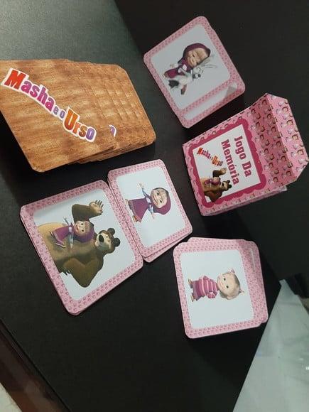 Kit c/ 10 de Jogo da Memória Personalizado c/ Caixa