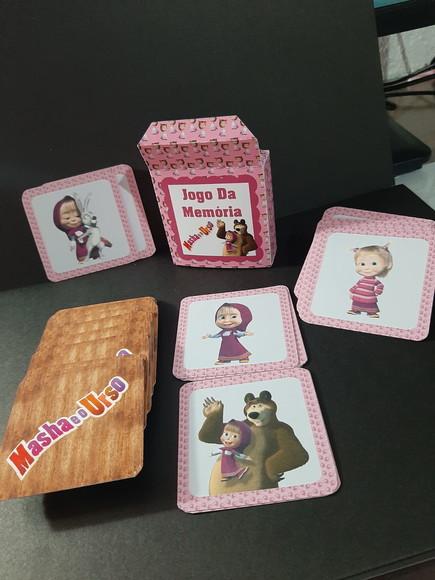 Kit c/ 10 de Jogo da Memória Personalizado c/ Caixa