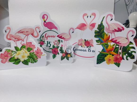 Totens de Mesa Kit c/ 5 Unidades