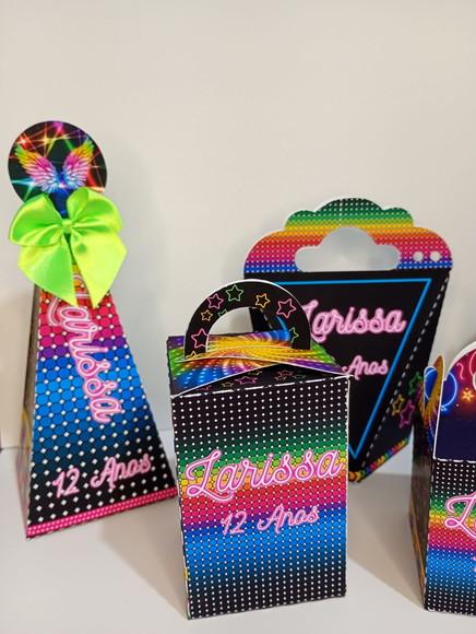 Kit Caixinhas Personalizadas c/ 50 Itens