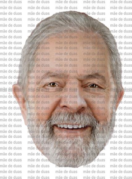 Mascara Pesonalizada - 05 Unidades Lula