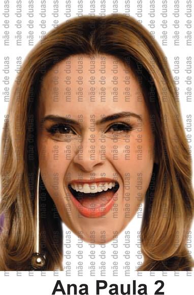 Mascaras Personalizadas c/ 10 Unidades - Ana Paula Renault