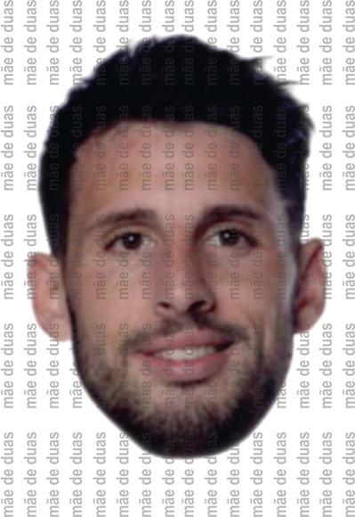 Mascaras Personalizadas c/ 10 Unidades - Jogadores