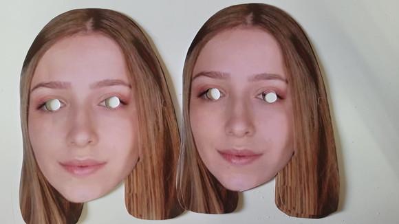 Mascaras Personalizadas c/ 10 Unidades (todos os Temas)