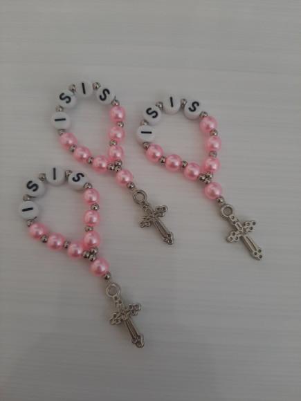 Mini Terço Personalizado - 10 Unidades