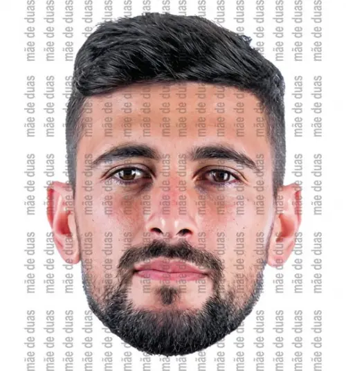 10 Máscaras Personalizadas - Jogadores