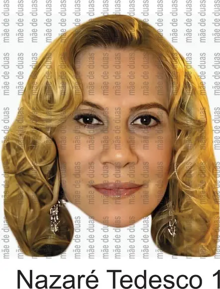 10 Máscaras Personalizadas - Nazaré Tedesco