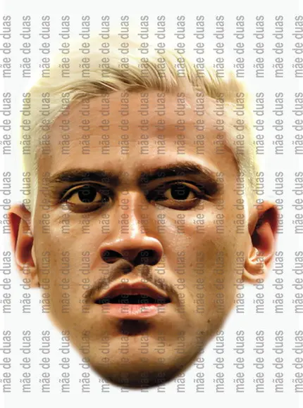 10 Máscaras Personalizadas - Jogadores