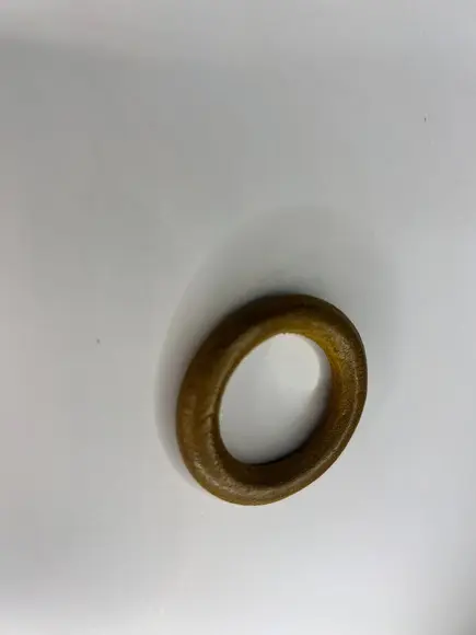 Argola de Madeira 45mm - com 25 Unidades