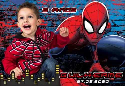 FOTO IMÃ - HOMEM ARANHA - - C/ 20 Unidades