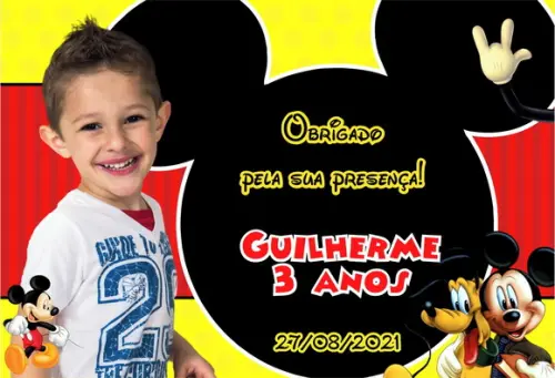 FOTO IMÃ - MICKEY - - C/ 20 Unidades