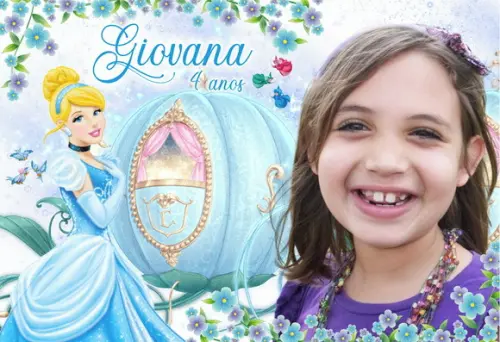 FOTO IMÃ - PRINCESAS - - C/ 20 Unidades
