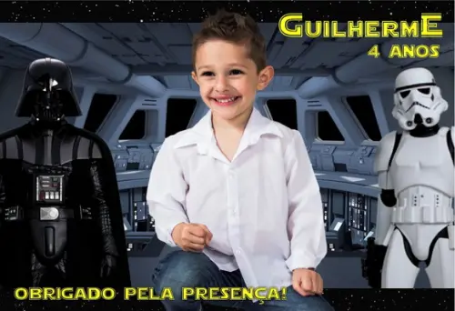 FOTO IMÃ - STAR WARS - C/ 20 Unidades