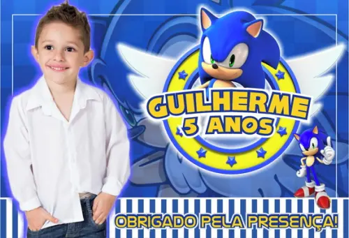 FOTO IMÃ - SONIC - C/ 20 Unidades