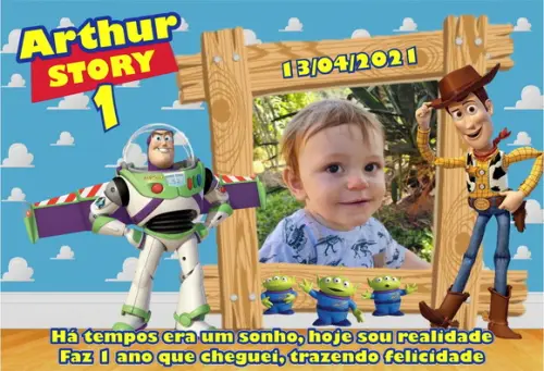 FOTO IMÃ - TOY STORY - c/ 20 Unidade