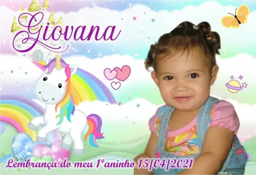 FOTO IMÃ - UNICÓRNIO - C/ 20 unidade
