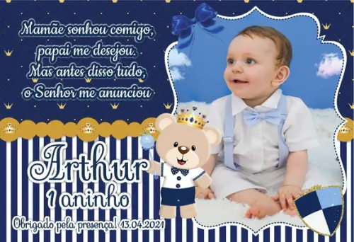 FOTO IMÃ - URSINHO PRINCIPE - C/ 20 Unid