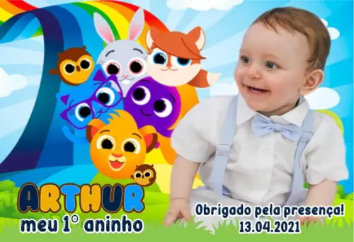 Foto Imã Personalizado - Bolofofos - c/ 20 Unid