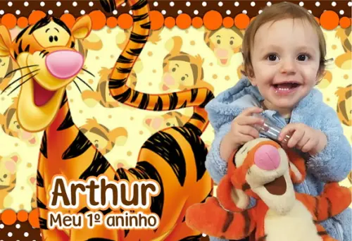 FOTO IMÃ PERSONALIZADO - TIGRÃO - c/ 20 unidade